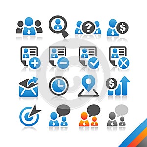 Business Human Resource icon - Simplicity Series