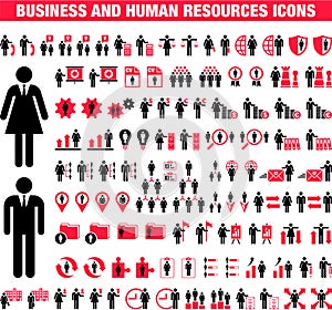 Business and Human Resource icons