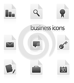 Business icons