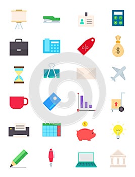 Business icons set