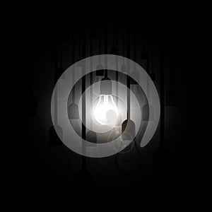 Business idea metaphor.