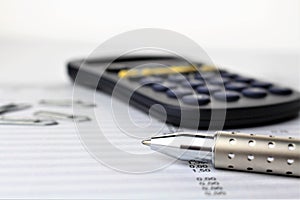 An business image with money and a pan - concept