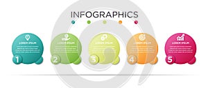 Business Info graphic template