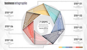 business info graphic template