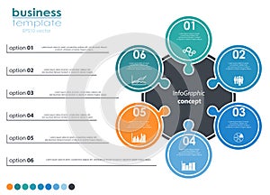 business info graphic template