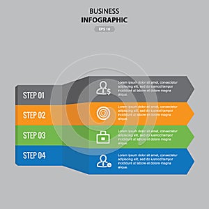 Business Info Graphic template