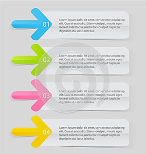 Business infographic template for presentation, education, web design, banner, brochure, flyer.