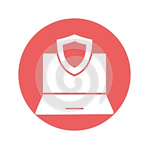 Business information security Vector icon which can easily modify or edit