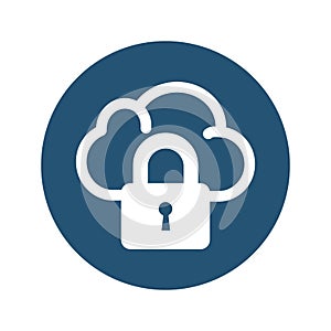 Business information security Vector icon which can easily modify or edit