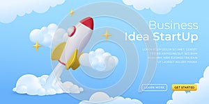 Business Innovation company Startup concept design