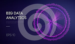 Big Data. Business inteligence technology background. Binary code algorithms deep learning virtual reality analysis