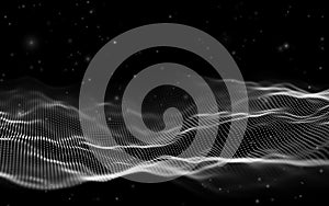 Business inteligence technology background. Binary code algorithms deep learning. Virtual reality analysis. Data science