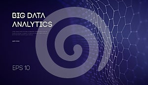 Big Data. Business inteligence technology background. Binary code algorithms deep learning virtual reality analysis