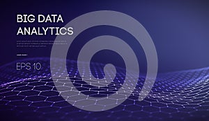 Big Data. Business inteligence technology background. Binary code algorithms deep learning virtual reality analysis