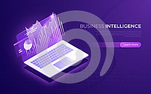 Business intelligence, financial performance, data analysis isom