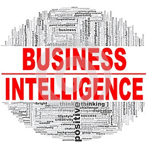 Business Intelligence word cloud