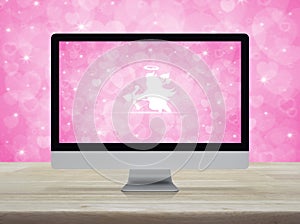 Business internet dating online, Valentines day concept