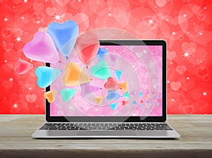 Business internet dating online, Valentines day concept