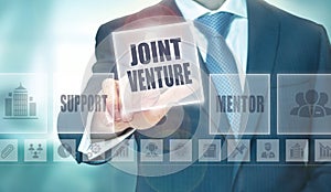Business Joint Venture Concept