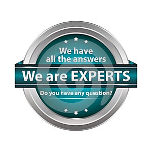 Business label - We are experts