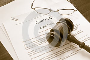 Business legal contract