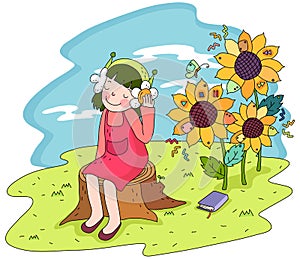 Business Line Illust