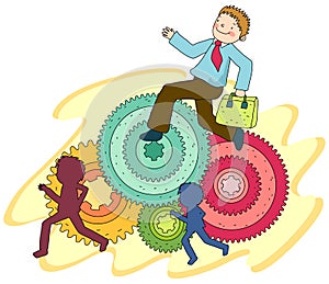 Business Line Illust