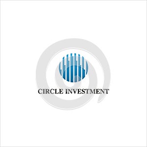 Business logo design for investment and profit