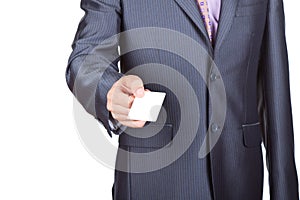 Business man card