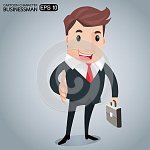 Business man cartoon