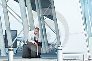 Business Man Missed Plane