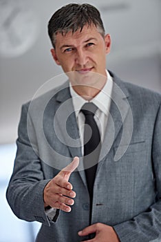 Business man portrait photo