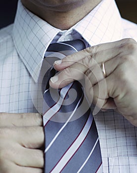 Business man's tie