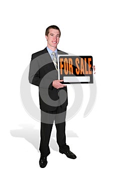 Business Man Selling