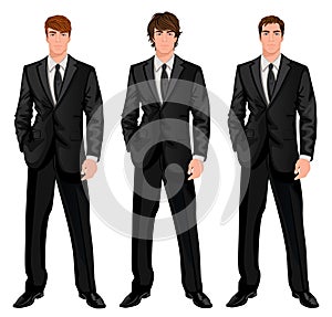 Business man set