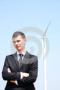 Business Man Standing