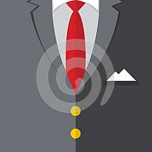 Business man stock investor, Design elements. vector illustration