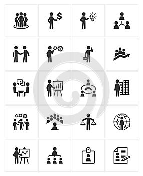 Business Management Icons