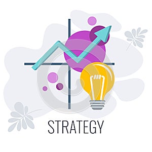 Business and marketing Strategic Planning Matrix infographics