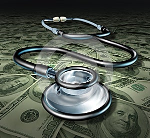 Business of medicine stethoscope healthcare profit