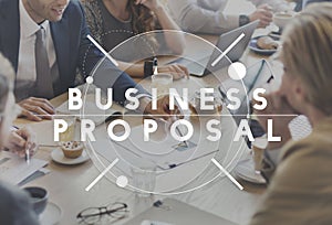 Business Meeting Report Proposal News Concept