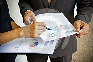 Business meetings, documents, sales analysis, Analysis Results