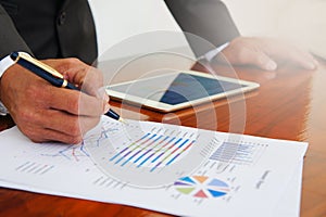 Business meetings, documents, sales analysis, Analysis Results