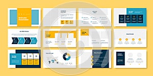 Business minimal slides presentation template