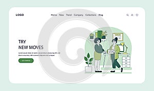 Business Negotiation Scene in Vector