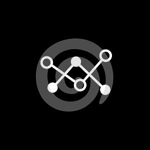 Business Network vector icon