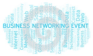 Business Networking Event word cloud