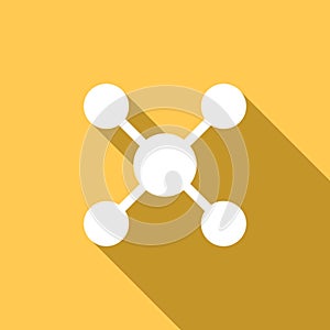 Business Networking, Teamwork, Connection Solid Flat Icon