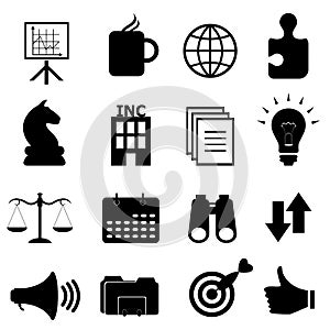 Business objects icon set