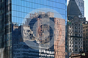 Business Office Buildings Reflecting